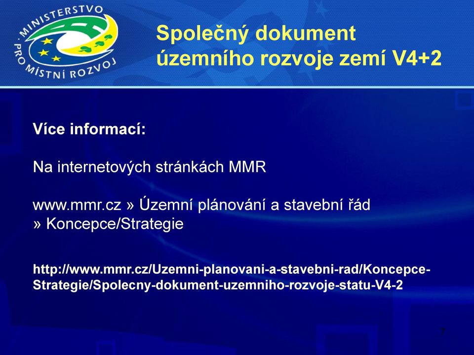 cz» Územní plánování a stavební řád» Koncepce/Strategie http://www.