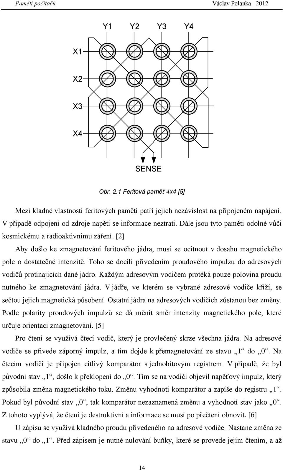 [2] Aby došlo ke zmagnetování feritového jádra, musí se ocitnout v dosahu magnetického pole o dostatečné intenzitě.