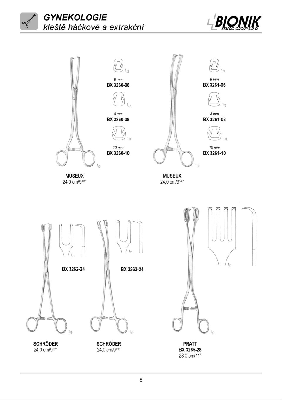 MUSEUX 1/2,0 cm/9 MUSEUX 1/2,0 cm/9 BX 322- BX 323-