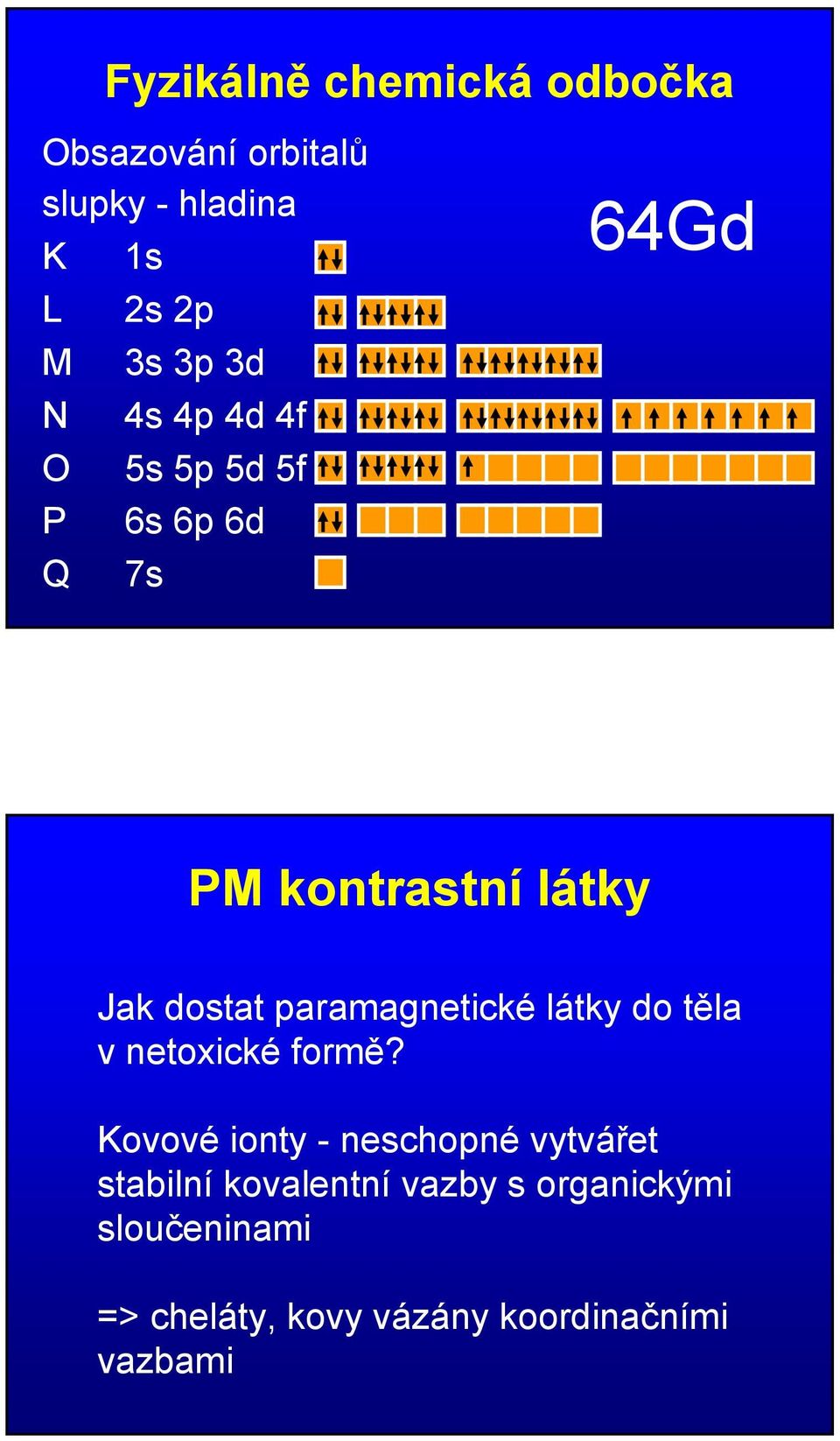 paramagnetické látky do těla v netoxické formě?