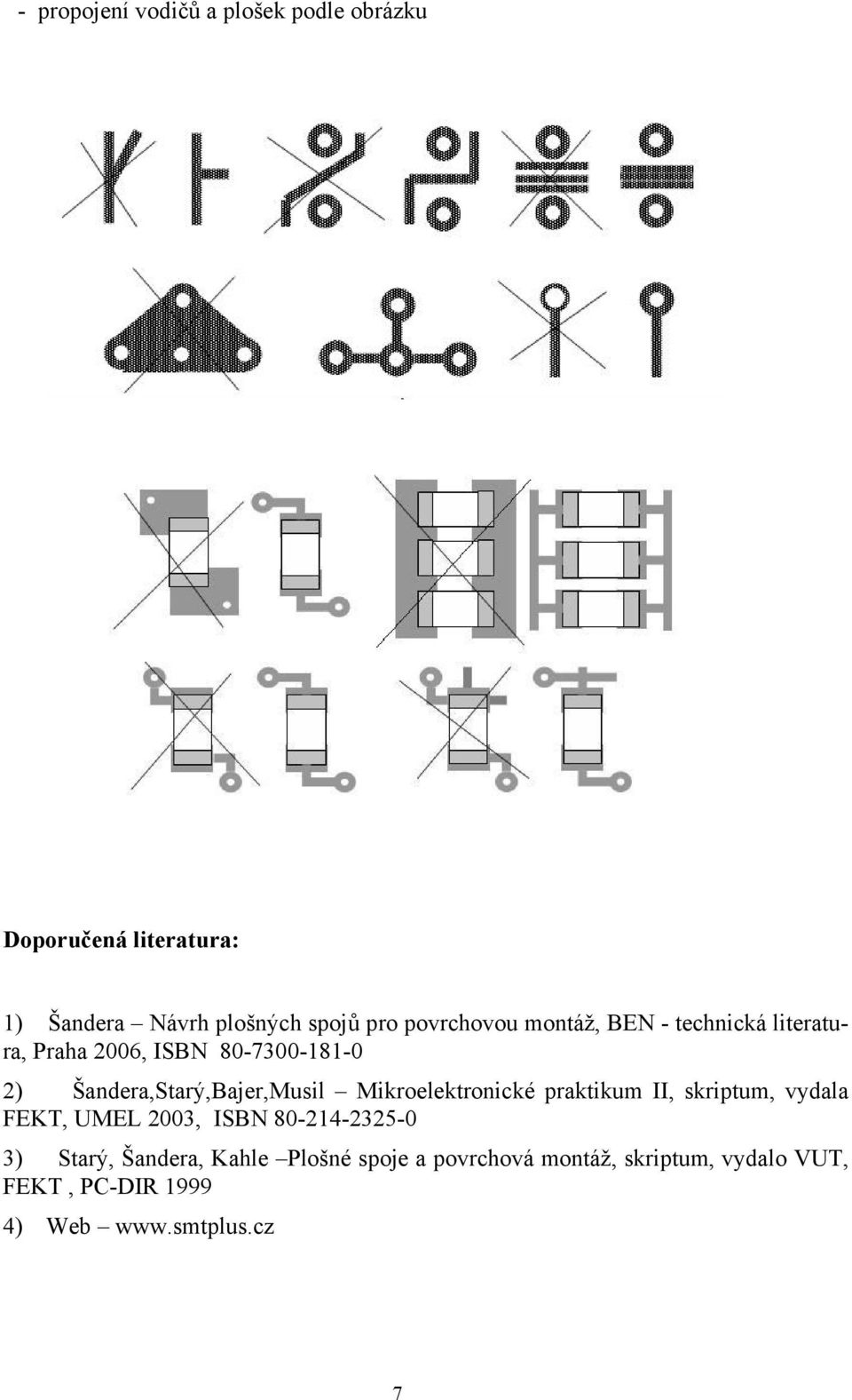 Šandera,Starý,Bajer,Musil Mikroelektronické praktikum II, skriptum, vydala FEKT, UMEL 2003, ISBN