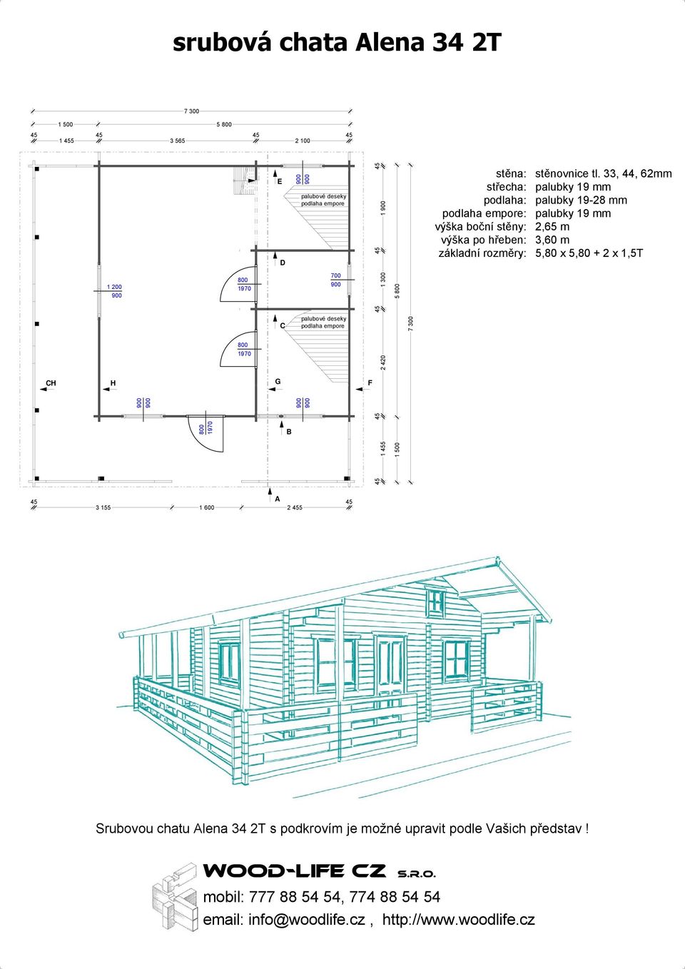 deseky podlaha empore F 2 420 1 300 7 300 1 5 1 500 5 3 155 1 600 2 5