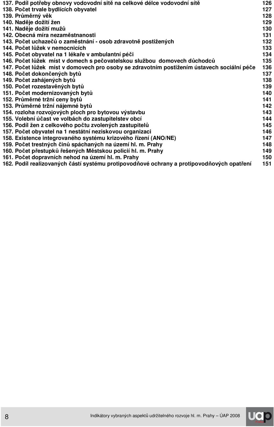 Počet lůžek míst v domech s pečovatelskou službou domovech důchodců 135 147. Počet lůžek míst v domovech pro osoby se zdravotním postižením ústavech sociální péče 136 148.