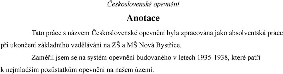 Nová Bystřice.