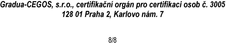 certifikaci osob č.