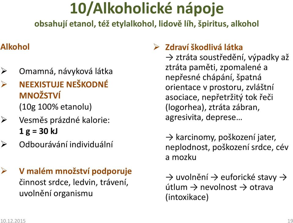 ztráta soustředění, výpadky až ztráta paměti, zpomalené a nepřesné chápání, špatná orientace v prostoru, zvláštní asociace, nepřetržitý tok řeči (logorhea), ztráta