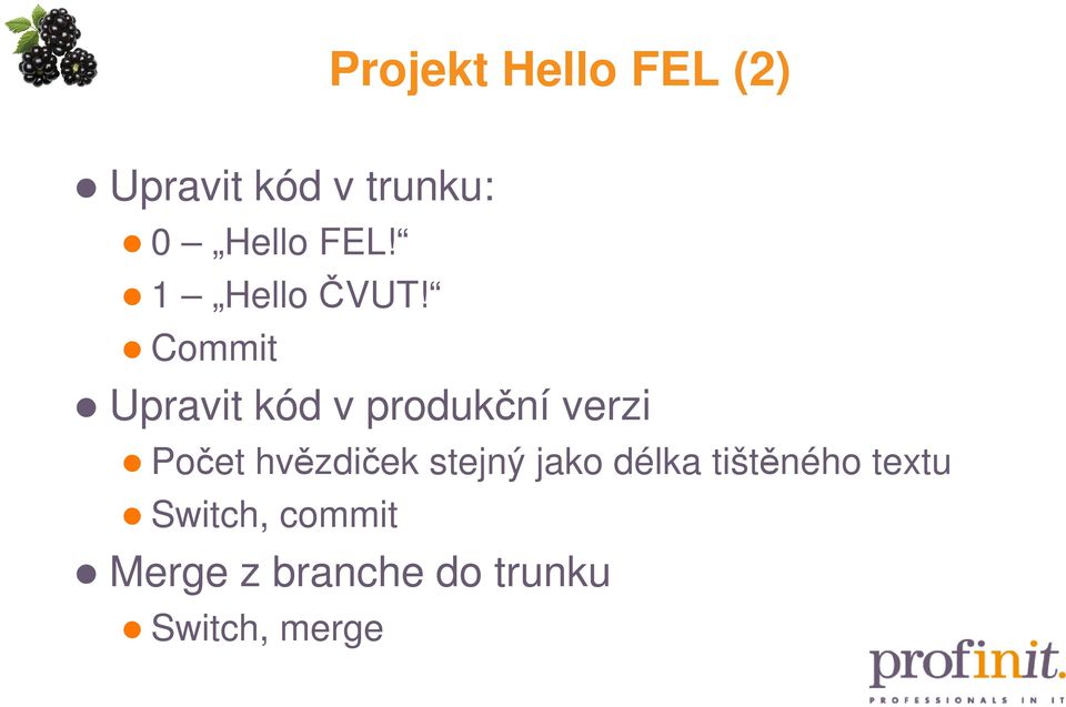 Commit Upravit kód v produkční verzi Počet hvězdiček