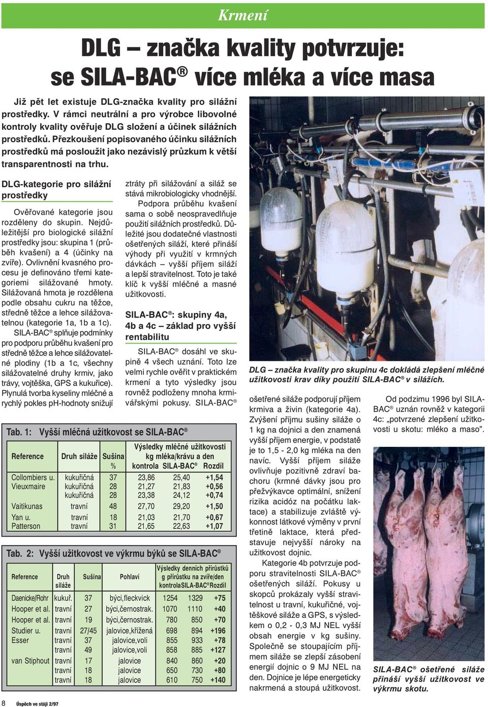 Přezkoušení popisovaného účinku silážních prostředků má posloužit jako nezávislý průzkum k větší transparentnosti na trhu.