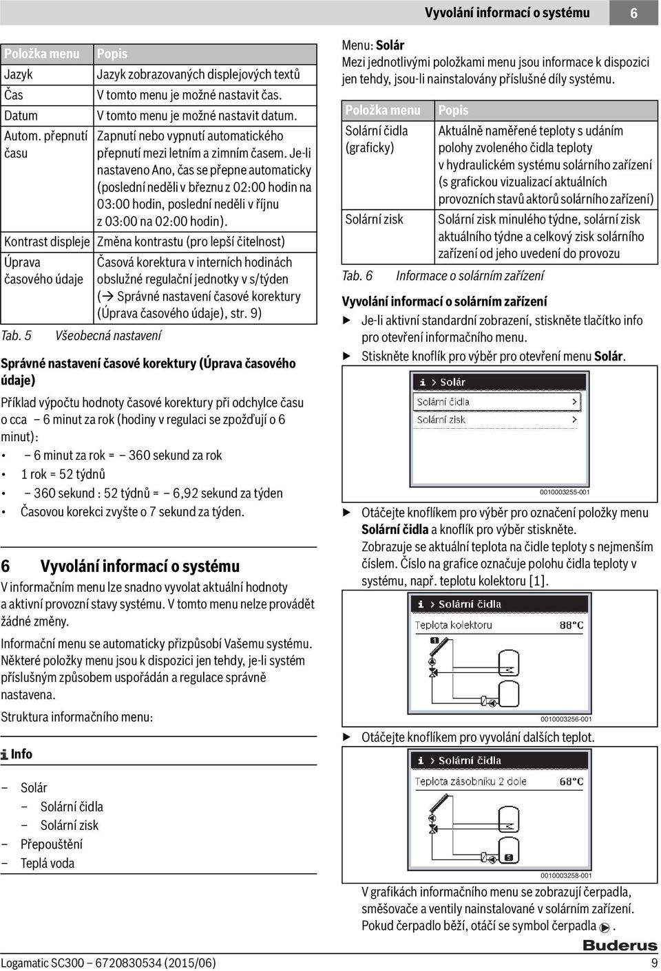 Je-li nastaveno Ano, čas se přepne automaticky (poslední neděli v březnu z 02:00 hodin na 03:00 hodin, poslední neděli v říjnu z 03:00 na 02:00 hodin).