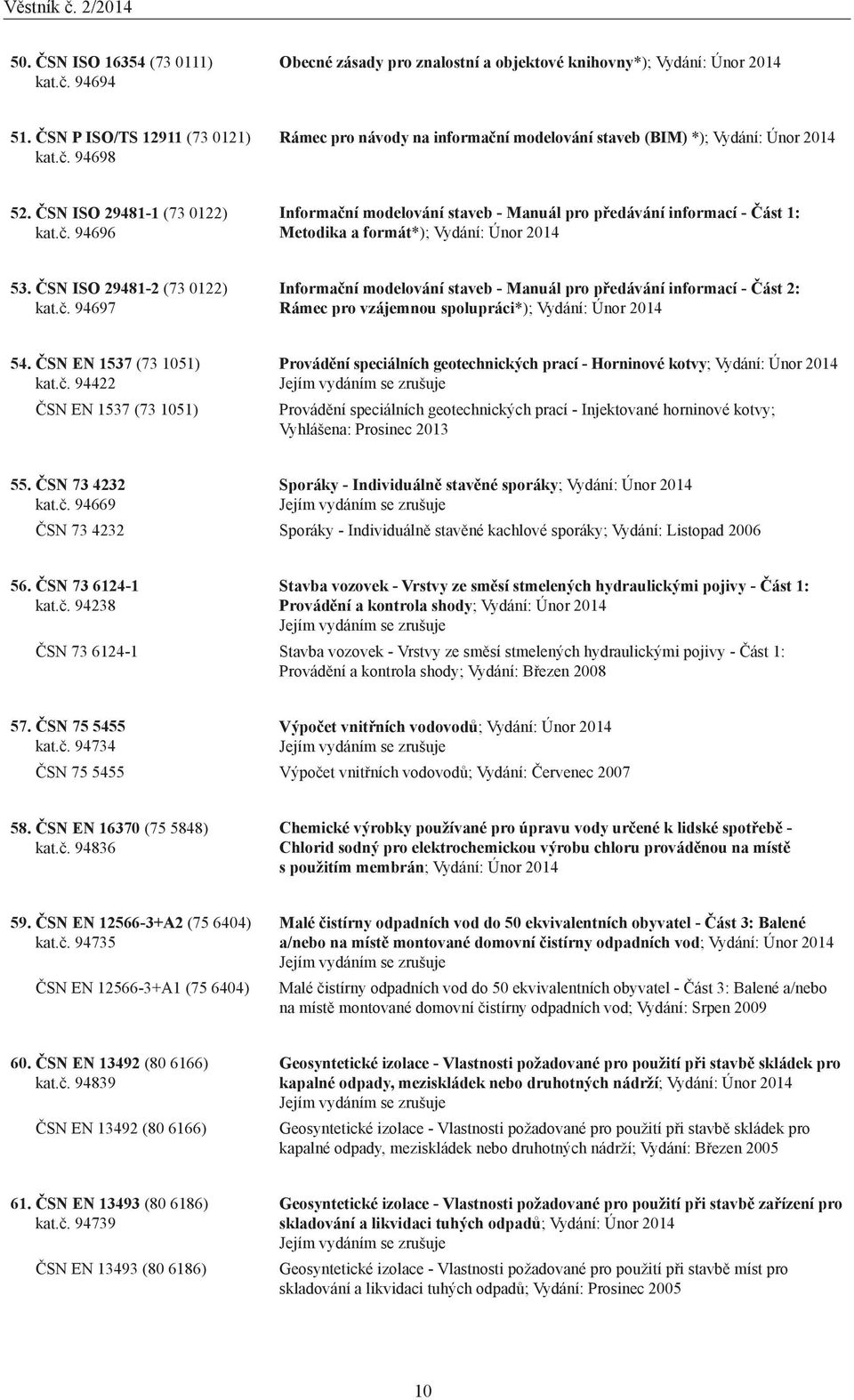 ČSN EN 1537 (73 1051) kat.č.