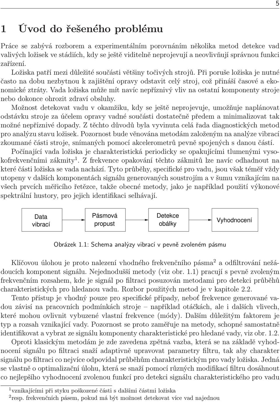 Při poruše ložiska je nutné často na dobu nezbytnou k zajištění opravy odstavit celý stroj, což přináší časové a ekonomické ztráty.