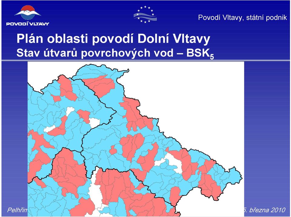 útvarů povrchových vod