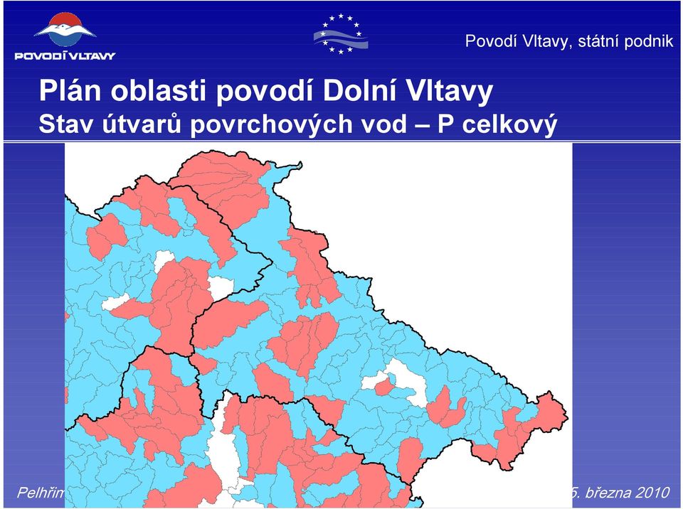 povrchových vod P