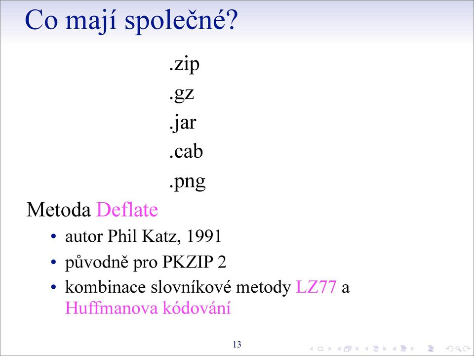 1991 původně pro PKZIP 2 kombinace