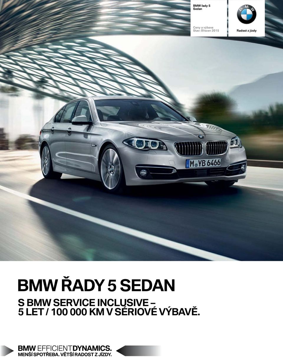 BMW ŘADY 5 SEDAN S BMW SERVICE