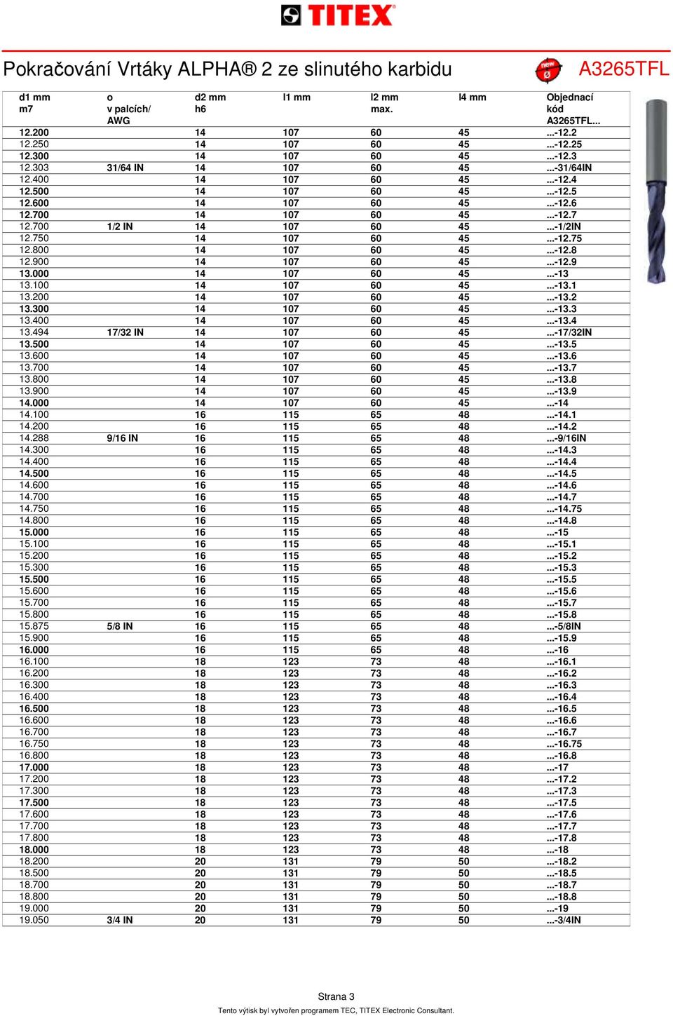 900 14 107 60 45...-12.9 13.000 14 107 60 45...-13 13.100 14 107 60 45...-13.1 13.200 14 107 60 45...-13.2 13.300 14 107 60 45...-13.3 13.400 14 107 60 45...-13.4 13.494 17/32 IN 14 107 60 45.