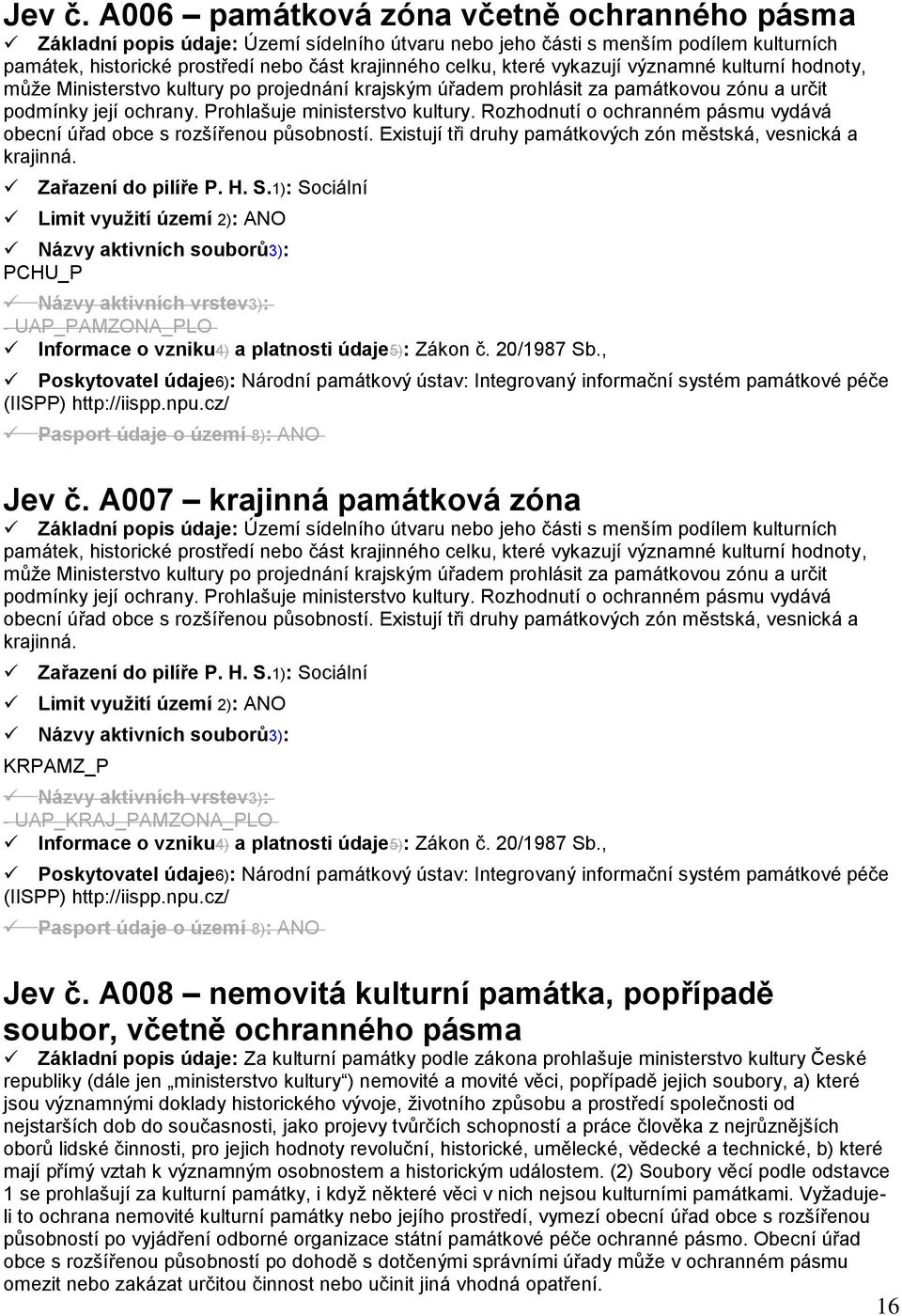 vykazují významné kulturní hodnoty, může Ministerstvo kultury po projednání krajským úřadem prohlásit za památkovou zónu a určit podmínky její ochrany. Prohlašuje ministerstvo kultury.