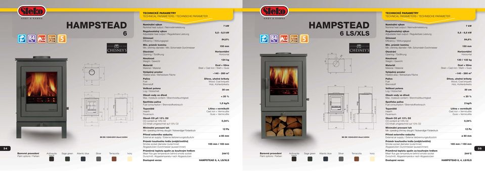 13240:2001/Amd 2:2004 BS EN 13240:2001/Amd 2:2004 Sage green Atlantic blue Silver Terracotta Ivory 244 C Barevné provedení Anthrace HAMPSTEAD 8, 4, LS/XLS Log / Holzsche Max.