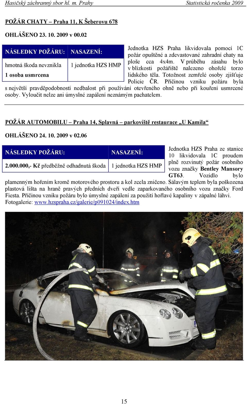 V průběhu zásahu bylo v blízkosti požářiště nalezeno ohořelé torzo lidského těla. Totožnost zemřelé osoby zjišťuje Policie ČR.
