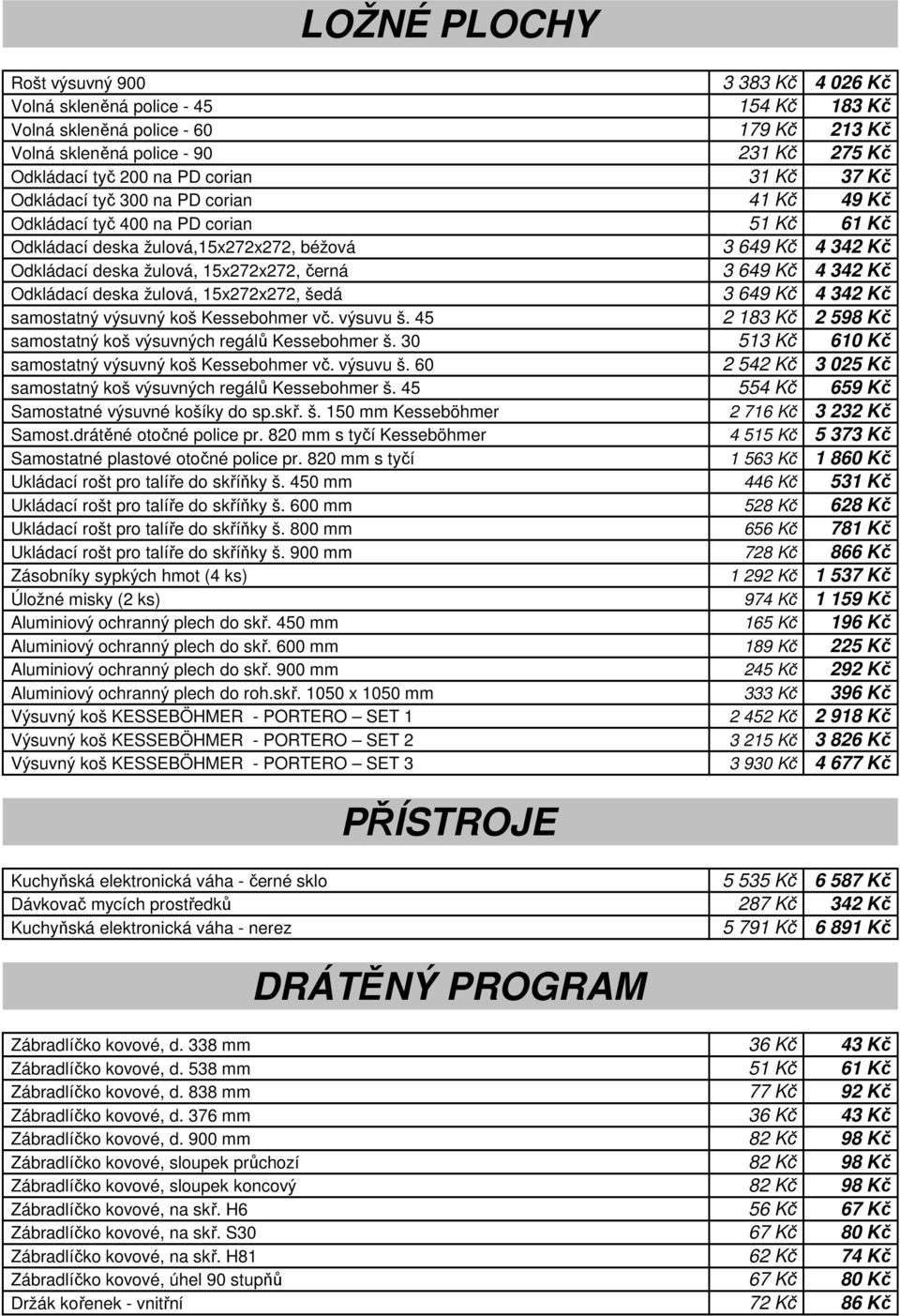 15x272x272, černá 3 649 Kč 4 342 Kč Odkládací deska žulová, 15x272x272, šedá 3 649 Kč 4 342 Kč samostatný výsuvný koš Kessebohmer vč. výsuvu š.