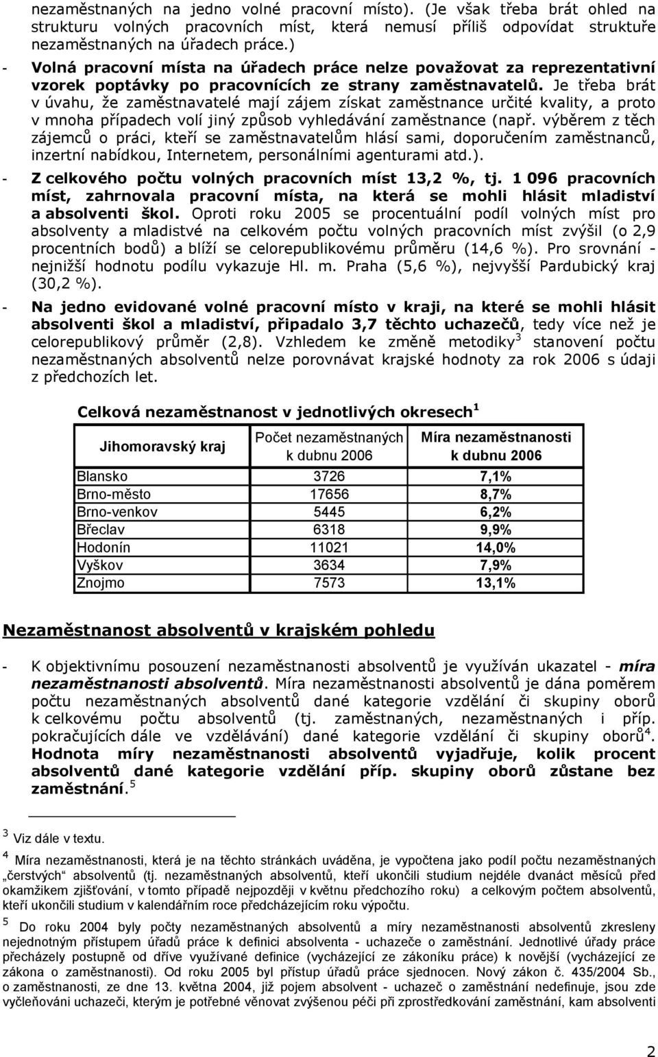 Je třeba brát v úvahu, že zaměstnavatelé mají zájem získat zaměstnance určité kvality, a proto v mnoha případech volí jiný způsob vyhledávání zaměstnance (např.