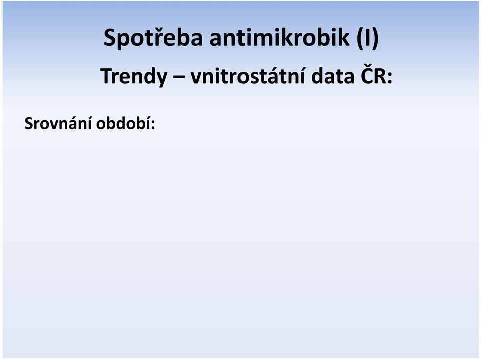 mírný vzestup o 5% Meziroční srovnání v absolutním objemu /kg/: 2012 -> 2013 v