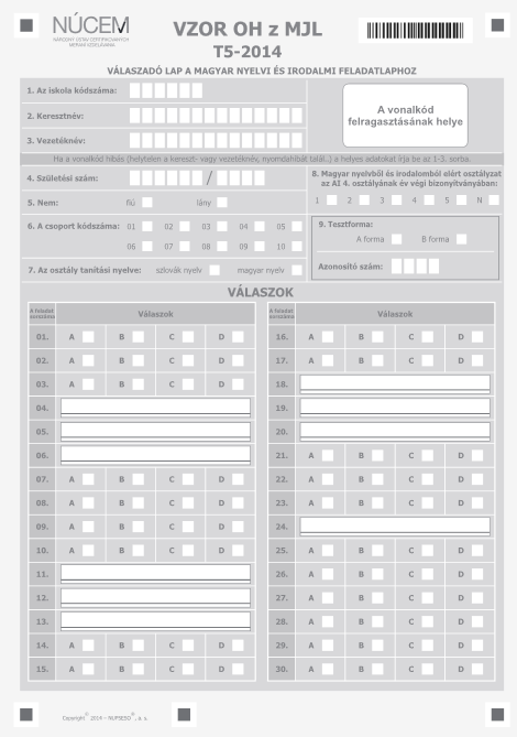 T5-2015 v papierovej forme aj v