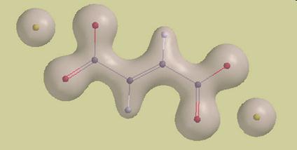 Víceatomové molekuly Model lokalizovaných vazeb vychází z představy, že vazba mezi dvěma sousedními atomy ve víceatomové molekule není podstatně ovlivněna