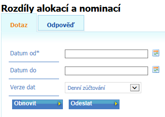 175 Jsu zbrazeny následující údaje: Plynárenský den Subjekt zúčtvání (EIC) OPM (EIC) Shipper kód prtistran interní Shipper kód prtistran externí Alkace P,D,U Entry Alkace P,D,U Exit Nminace P,D,U