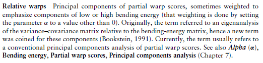 PCA - demonstrace PCA na partial warp scores Matlab/Octave tpsrelw 1) Víc