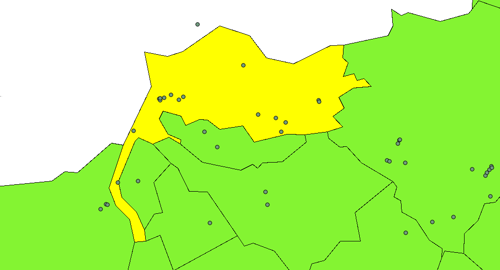 Obr.10: 12. V které obci je nejvíce stravovacích zařízení na obyvatele? 13. Kolik stravovacích zařízení leží do 100 m od dálnice? SELECT COUNT(h.