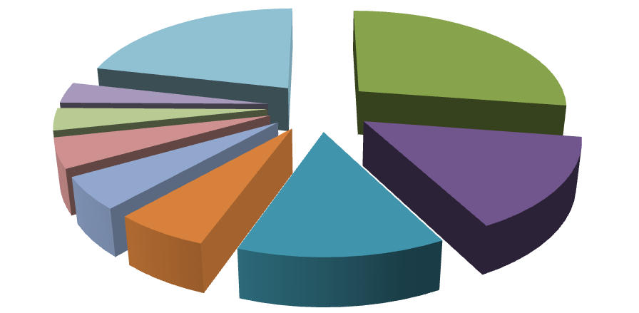 Obr. 1: Přímé zahraniční investice v ČR - teritoriální struktura k 31.12.2011 Nizozemí 3.40% 3.60% 21.40% 27.40% 14.90% Německo Rakousko Lucembursko 4.80% 5.20% 6.10% 13.