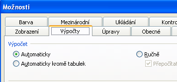 MS Office 2003 2.3 Výpočty v tabulkách Výpočty v programu MS Excel můžeme provádět pomocí ručně vložených vzorců, vestavěných vzorců, kterým se říká funkce, případně kombinujeme obě možnosti.