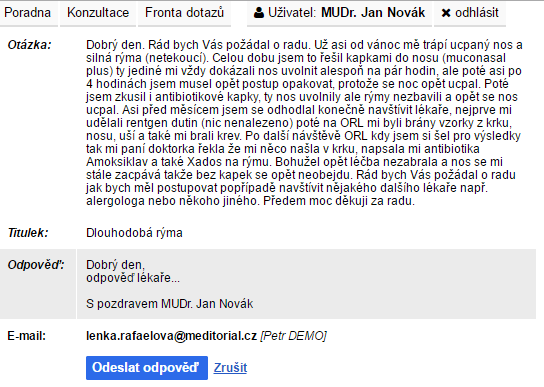 Ukázka správné odpovědi: Otázka: Dobry den chci se zeptat. mam ubytek Magnezia v Tehotenstvi jsem 35 tyden v krvy jednotka je 0.