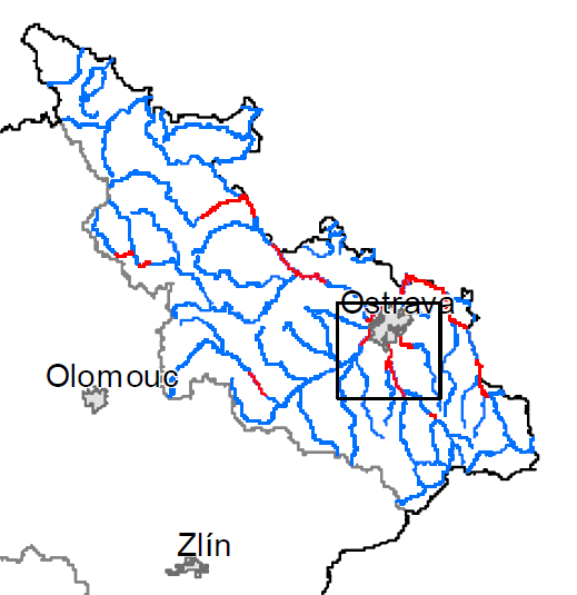 STUDIE VYHODNOCENÍ A ZVLÁDÁNÍ POVODŇOVÝCH RIZIK NA ŘECE OSTRAVICI (ÚSEK OSTRAVA FRÝDEKMÍSTEK) A OLEŠNÉ (ÚSEK ÚSTÍ PASKOV)