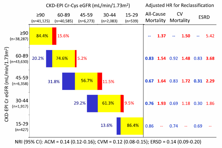 Prognóza CKD-EPI krea vs.