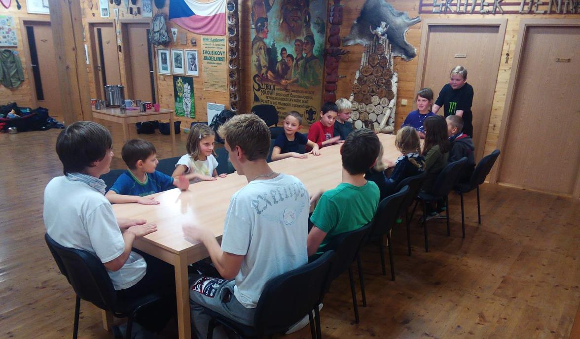Skautské vzdělávání V roce 2015 se mezi účastníky Jesenické lesní školy zařadil vůdce druhého oddílu Ondřej Daniel - Rys.