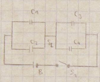 Kpitol 6 KAPACTA příkly ke koušce /9 Příkl 6/U ) C,C séiové pojení, náboj je n kžém konenátou stejný; npětí ve větvi n jenotlivých konenátoech je ůné C C C C C C C C,75 F C U,75 9 F 9 F ; 9 F C C C C