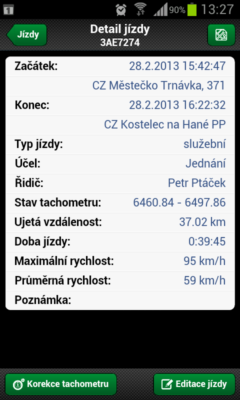 KAPITOLA Z WD MOBILE Kapitola z WD Mobile Dnes se zaměříme na knihu jízd, která je základní funkcí pro správu