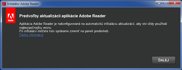 3. Pokyny pre IT administrátora Strana 17 / 18 Zadajte Spustiť. Kliknite Ďalej. Po skončení kliknite Dokončiť. 4.