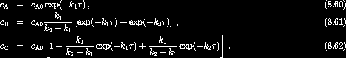 Následné reakce k 1 k 2 A B C CH 3 -CO-CH 3 CH 2 =CO + CH 4 2 CH 2 =CO CH 2 =CH 2 + 2