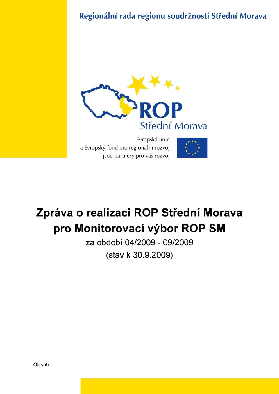 Monitorovací výbor ROP SM za