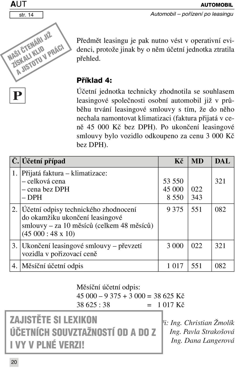 přehled.