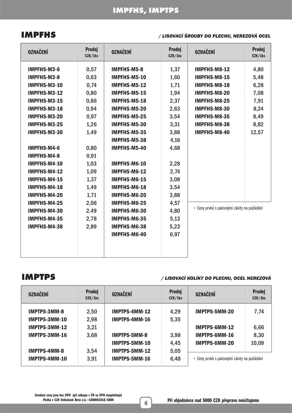 1,71 2,06 2,49 2,78 2,89 IMPFHS-M5-8 IMPFHS-M5-10 IMPFHS-M5-12 IMPFHS-M5-15 IMPFHS-M5-18 IMPFHS-M5-20 IMPFHS-M5-25 IMPFHS-M5-30 IMPFHS-M5-35 IMPFHS-M5-38 IMPFHS-M5-40 IMPFHS-M6-10 IMPFHS-M6-12