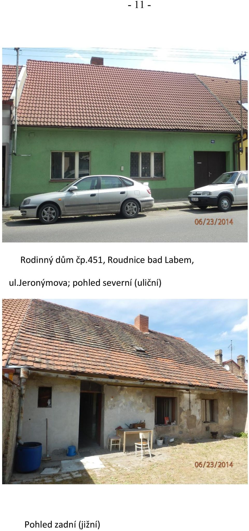 ul.jeronýmova; pohled