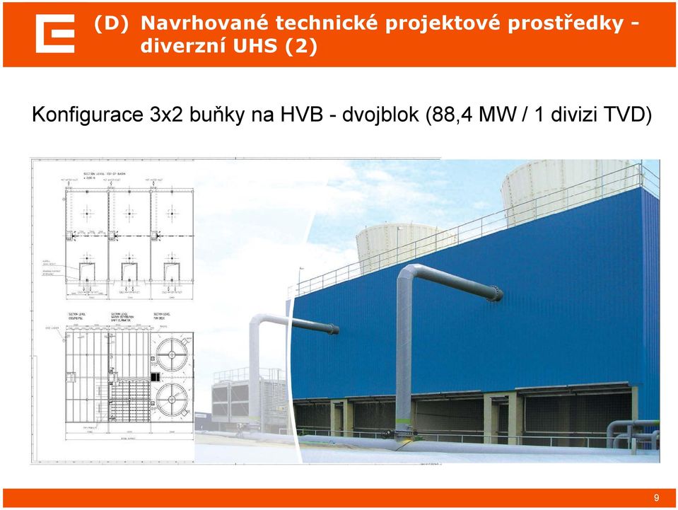 UHS (2) Konfigurace 3x2 buňky na