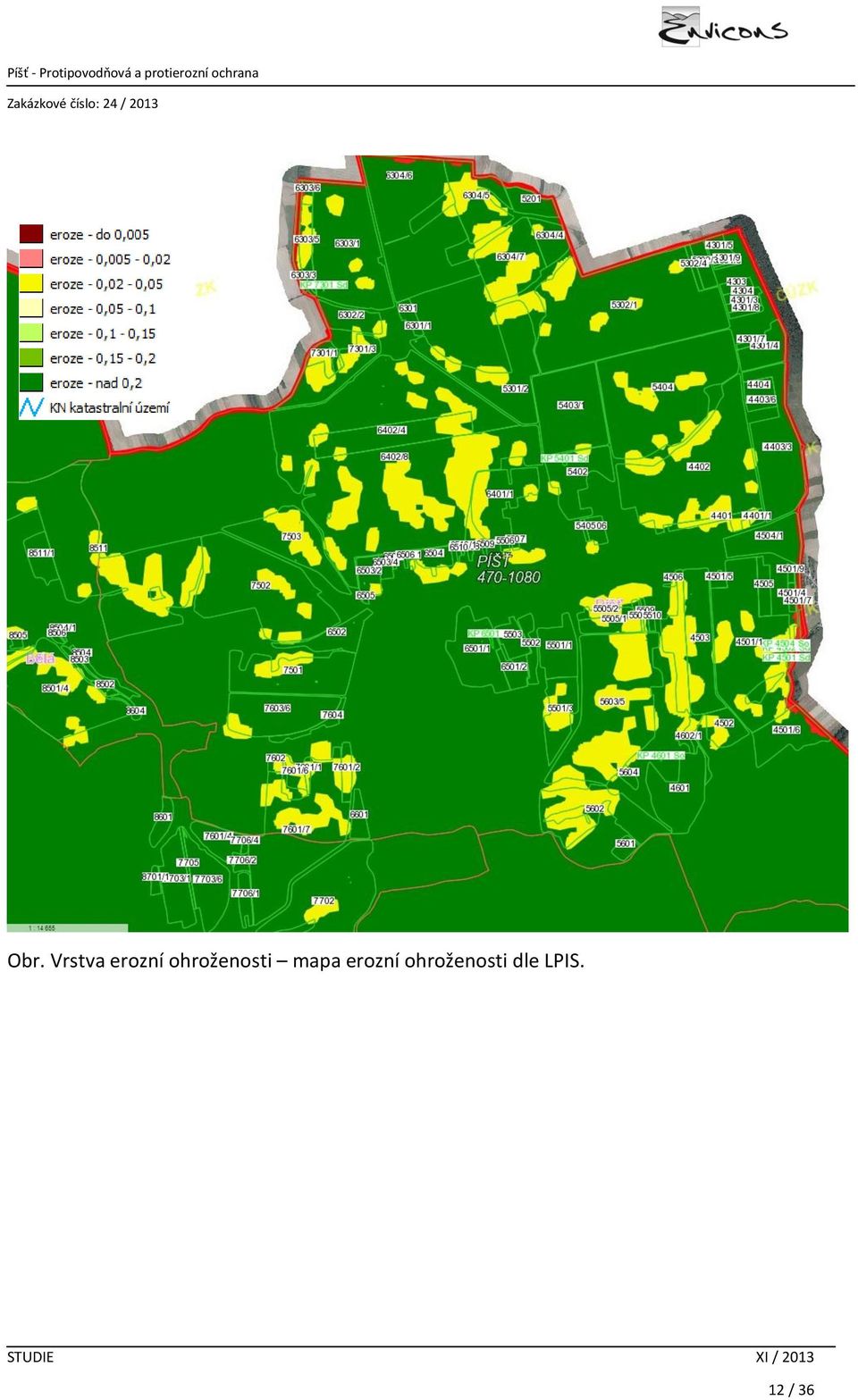 ohroženosti mapa 