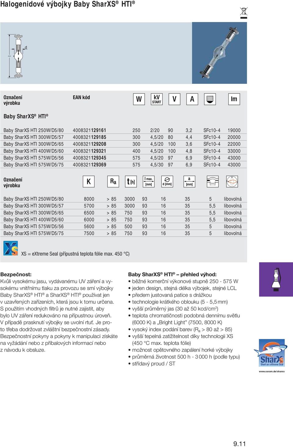 97 6,9 SFc10-4 43000 Bby ShrXS HTI 575W/D5/75 4008321129369 575 4,5/30 97 6,9 SFc10-4 43000 Oznčení Bby ShrXS HTI 250W/D5/80 8000 > 85 3000 93 16 35 5 ibovoná Bby ShrXS HTI 300W/D5/57 5700 > 85 3000
