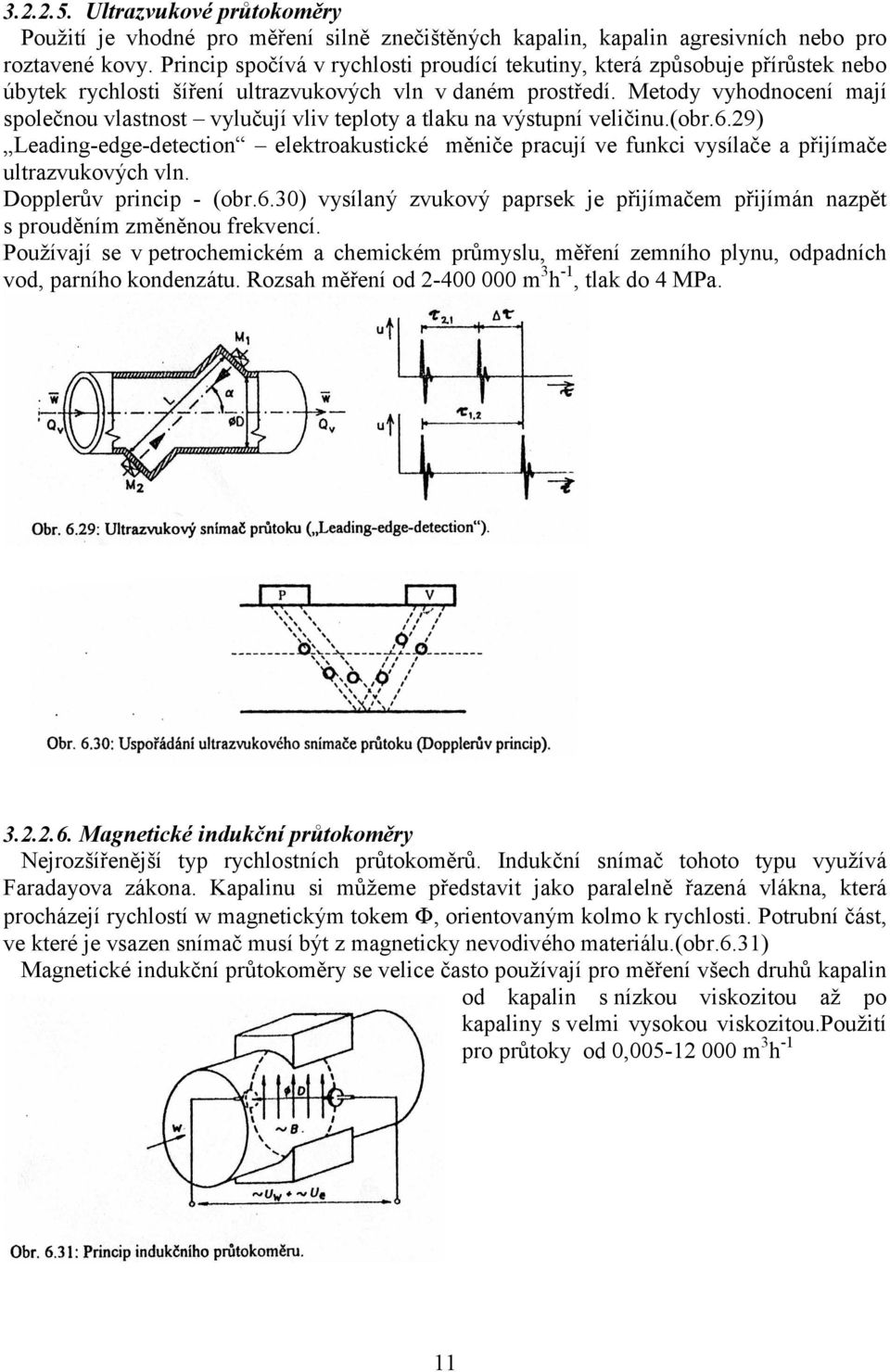 Metody vyhodnocení mají solečnou vlastnost vylučují vliv teloty a tlaku na výstuní veličinu.(obr.6.