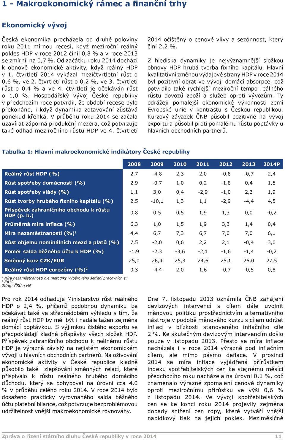 čtvrtletí růst o 0,4 % a ve 4. čtvrtletí je očekáván růst o 1,0 %.